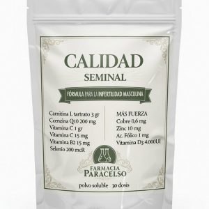 SUPLEMENTO P/ LA INFERTILIDAD MASCULINA CON L CARNITINA Y ANTIOXIDANTES