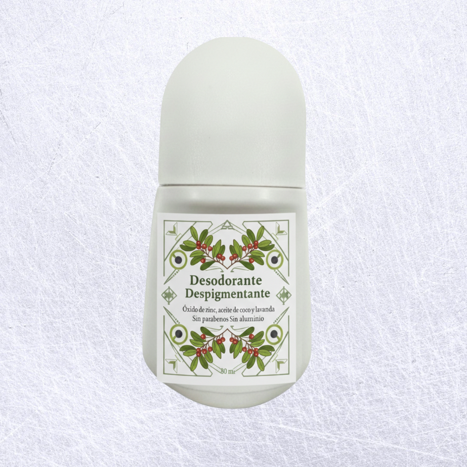 desodorante despigmentante con ácido kójico, niacinamida y uva ursi está diseñado para aclarar la hiperpigmentación de las axilas mientras cuida la barrera cutánea y mantiene el control del olor sin irritar