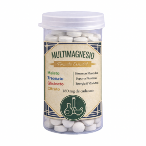 COMPRIMIDOS DE VARIOS TIPOS DE MAGNESIOS QUELADOS| MULTIMAGNESIO DE MÁXIMA ABSORCIÓN