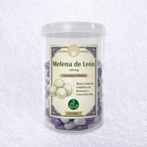 MELENA DE LEÓN 500mg| EVITA EL DETERIORO COGNITIVO Y MANTIENE LA MEMORIA