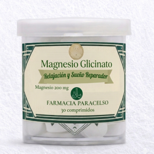 GLICINATO DE MAGNESIO 200mg ALTA ABSORCION | ESTRES, SUEÑO Y MUSCULOS COMP