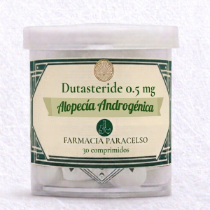 DUTASTERIDE 0.5mg | PARA ALOPECÍA ANDROGENÉTICA (MUJERES MENOPAUSICAS Y HOMBRES)