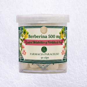 Berberina 500 mg x 30 comp| mejora metabolismo